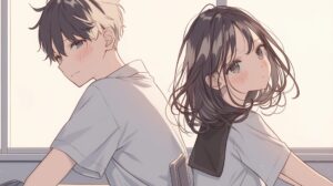 男女イラスト・カップル１