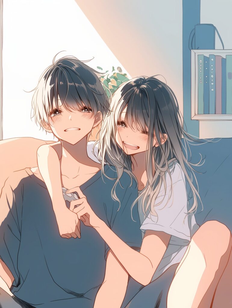 仲良しカップル０