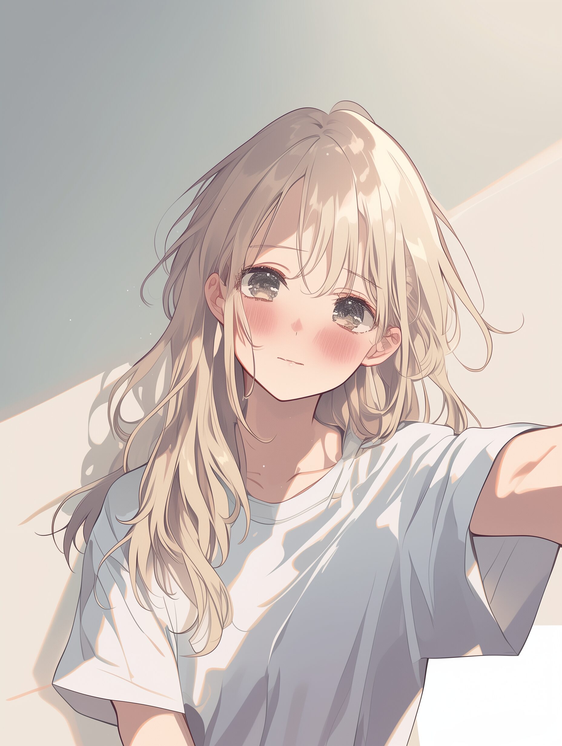 金髪女性０