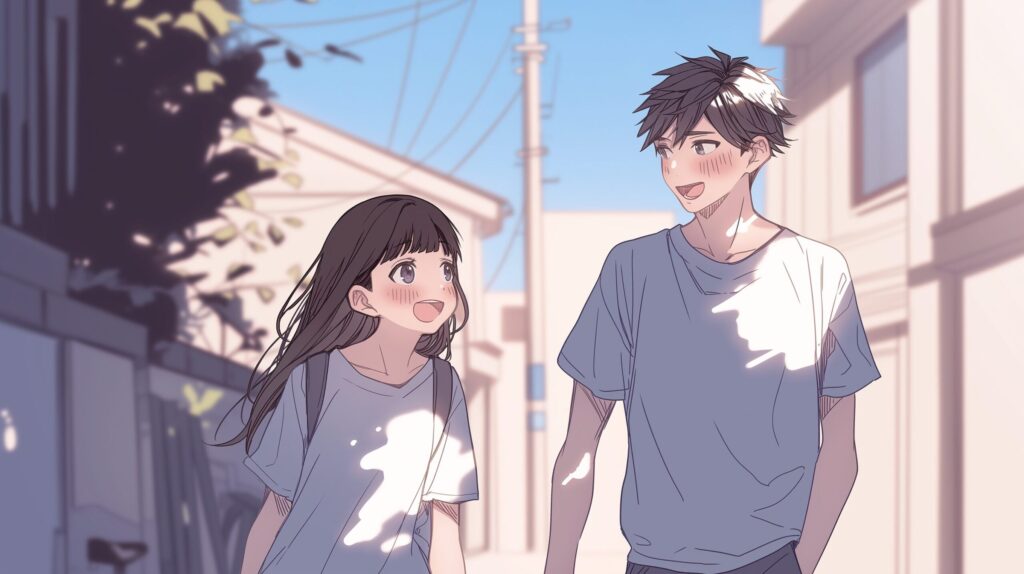 男女イラスト・カップル０