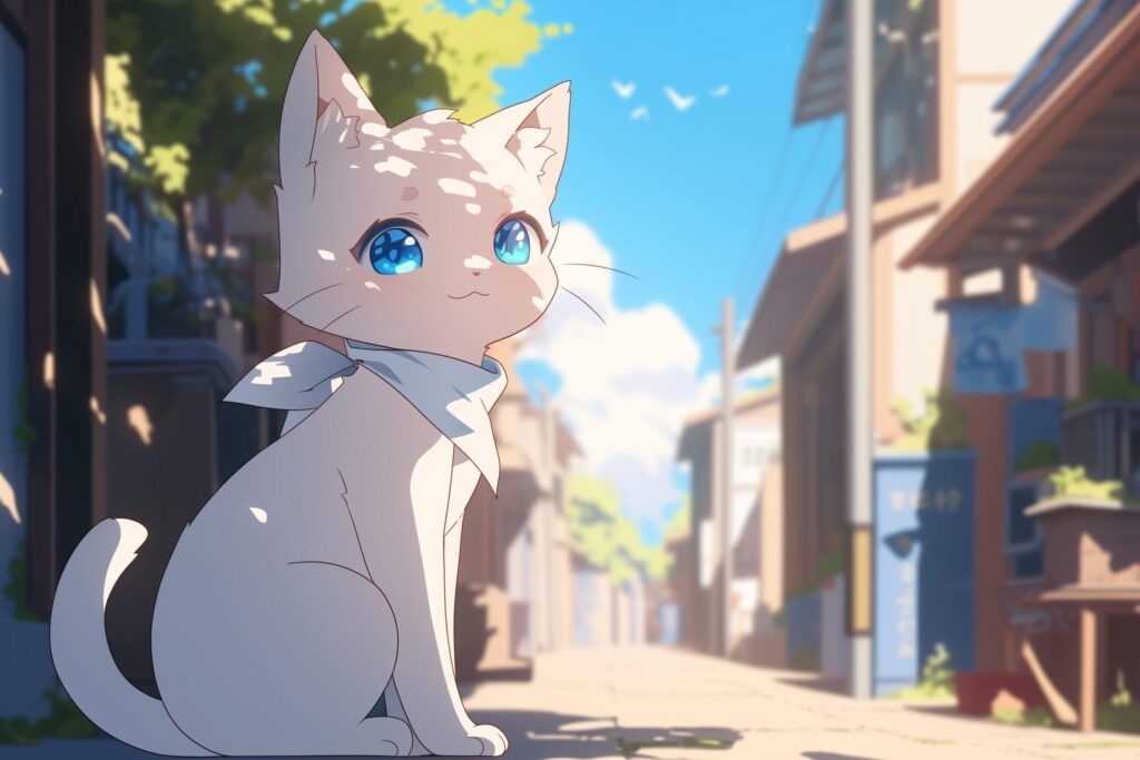 白猫０