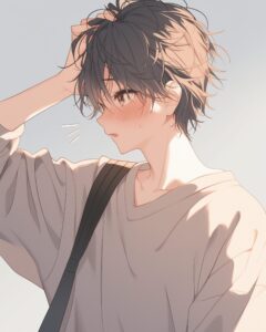 照れう男子０