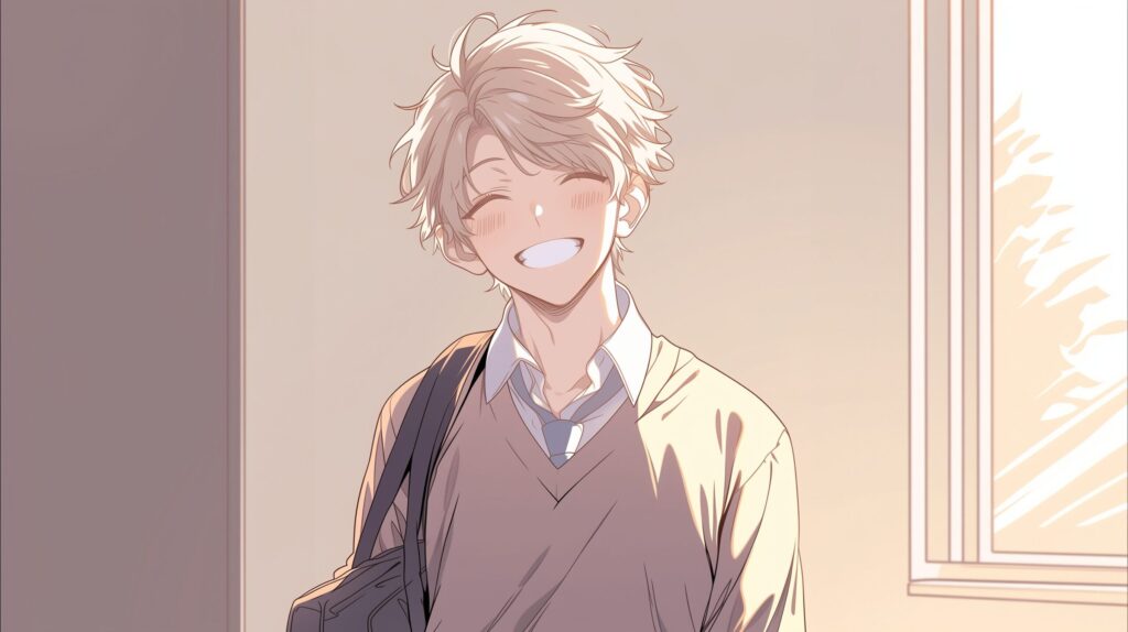 金髪男子０