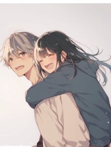 仲良しカップル０