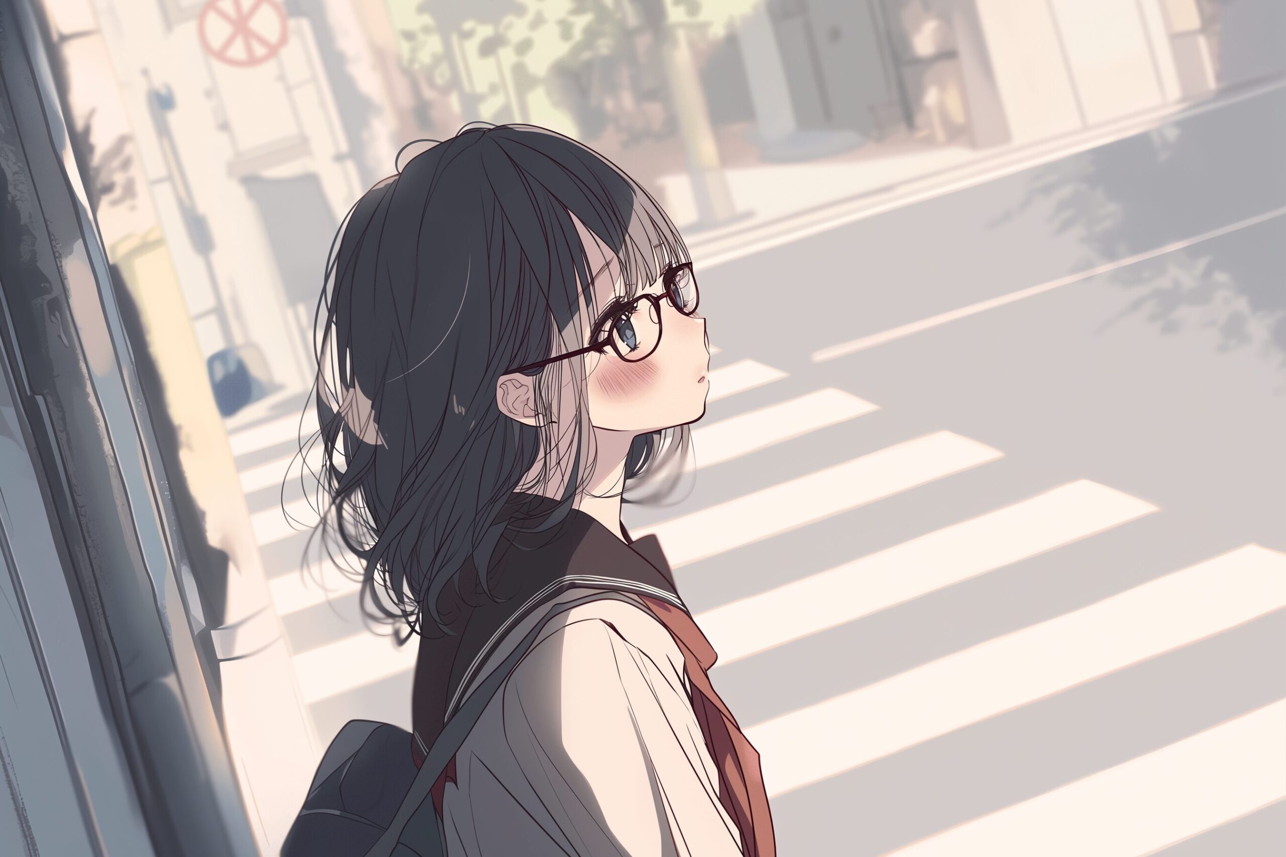 眼鏡女子0