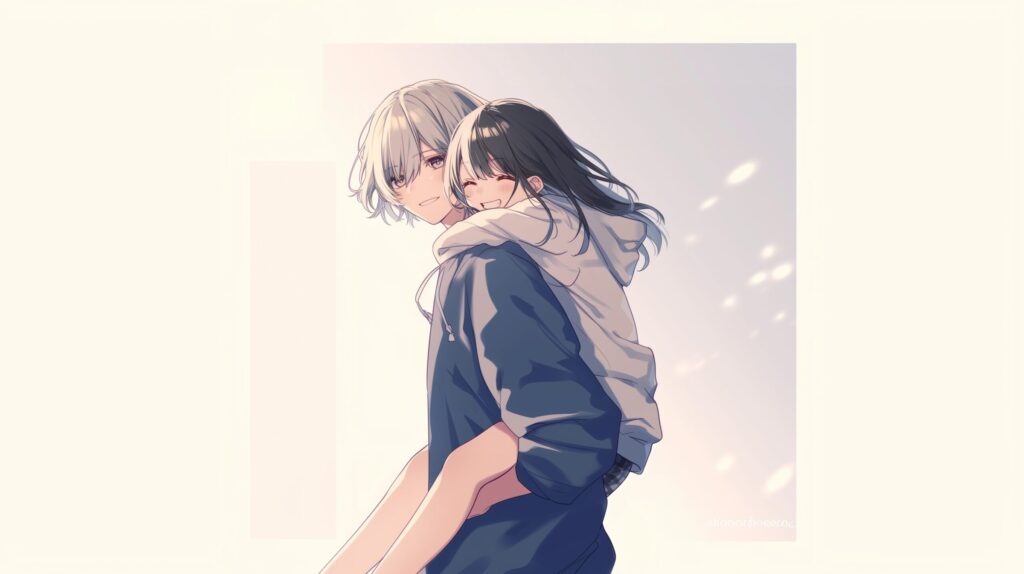 仲良しカップル０