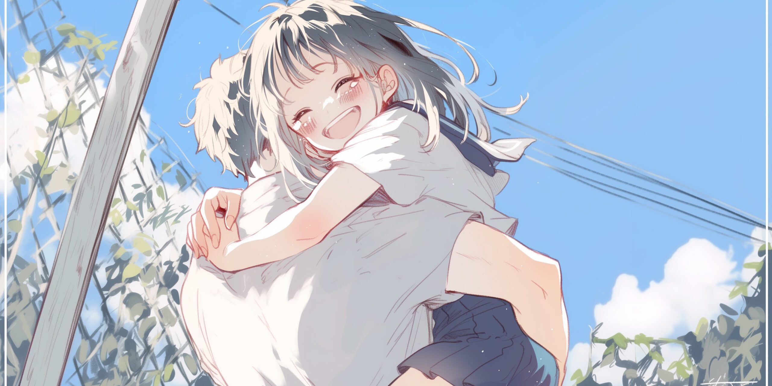 寄り添うカップル1