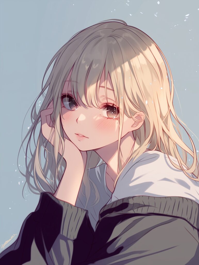 金髪女性０
