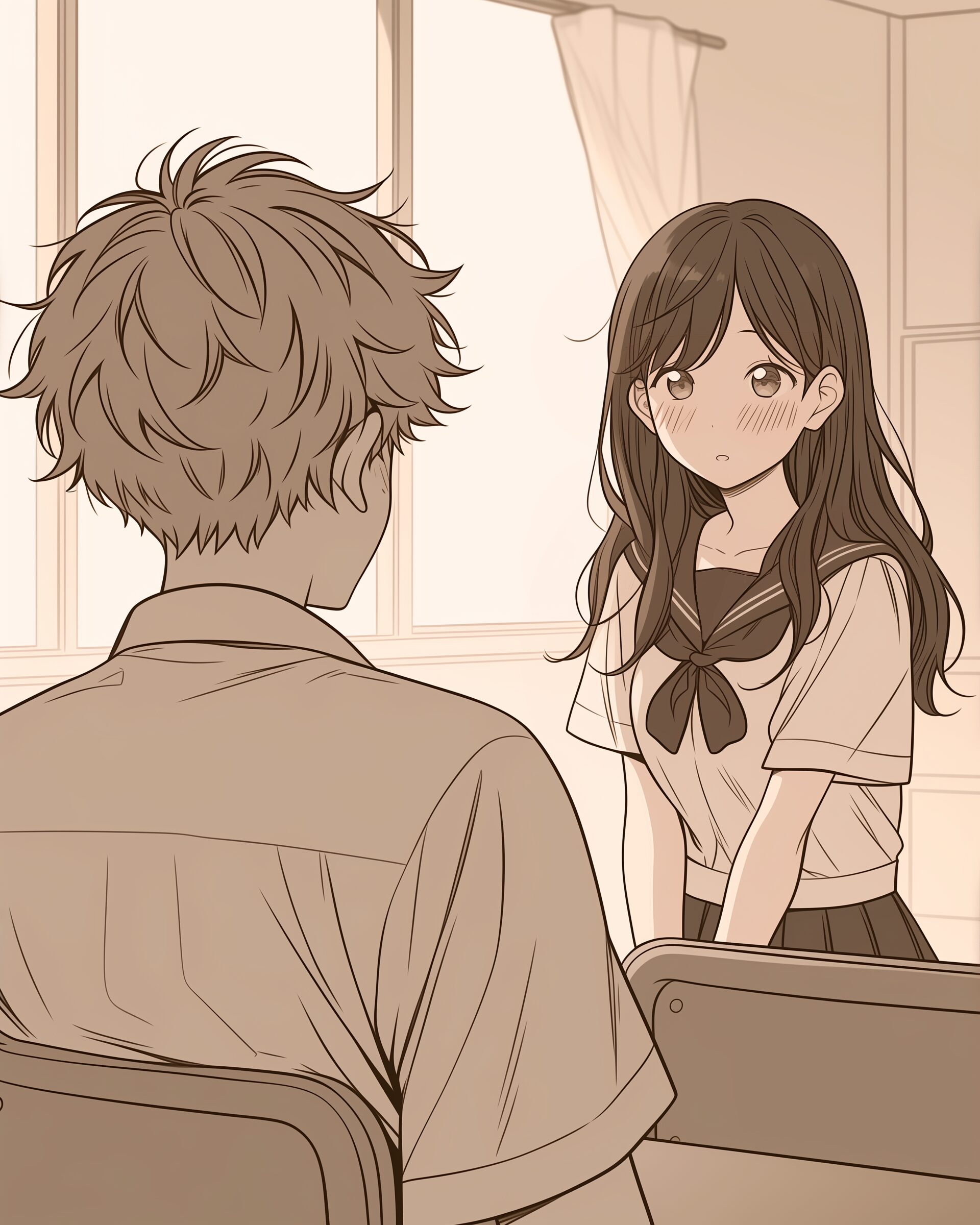 転校女子0
