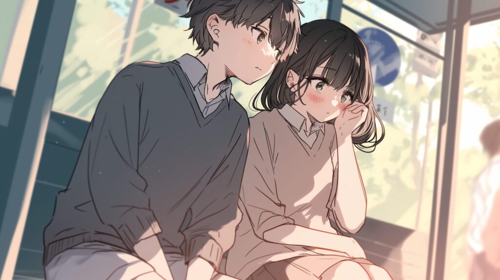 男女イラスト・カップル１