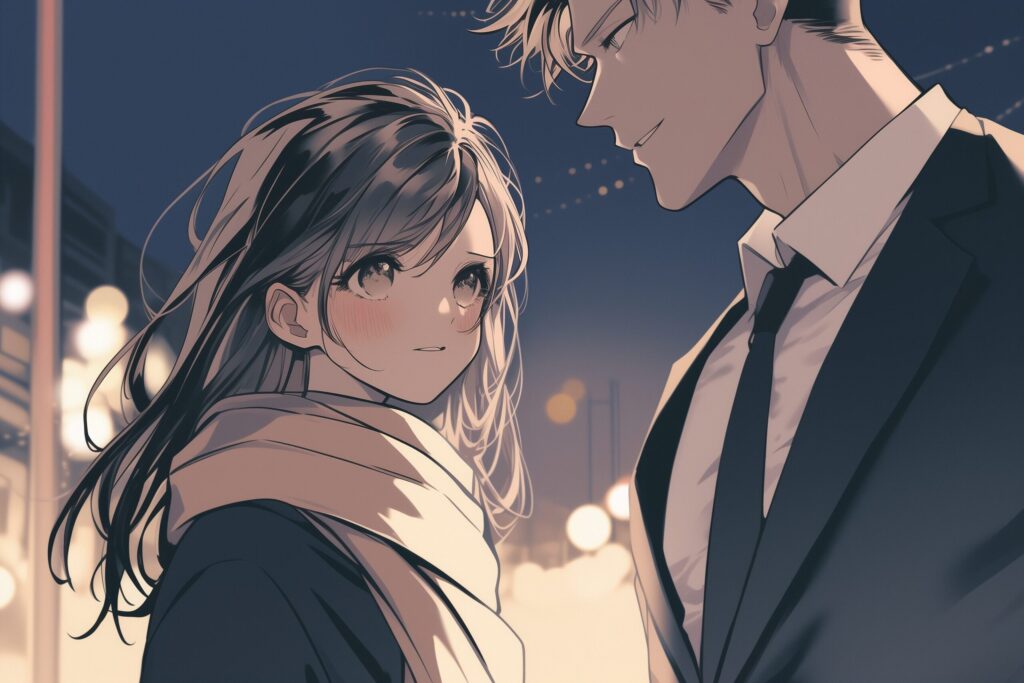 仕事終わりの男女０