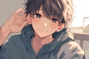 イケメンパーカー男子０