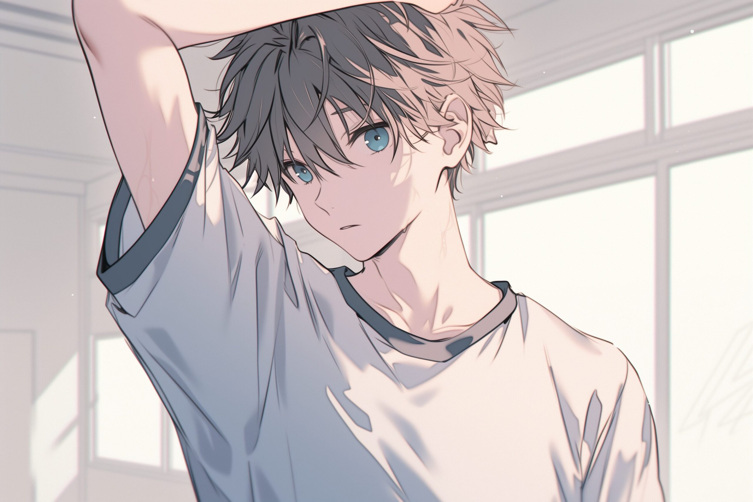 体操服男子0