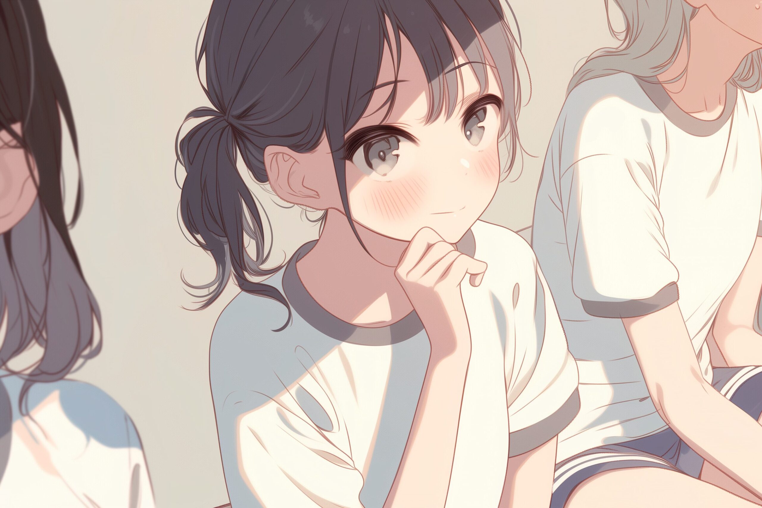 体操服女子０