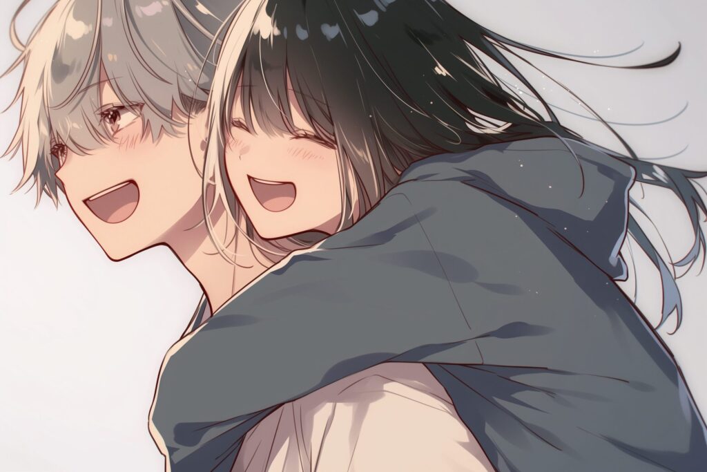 仲良しカップル０