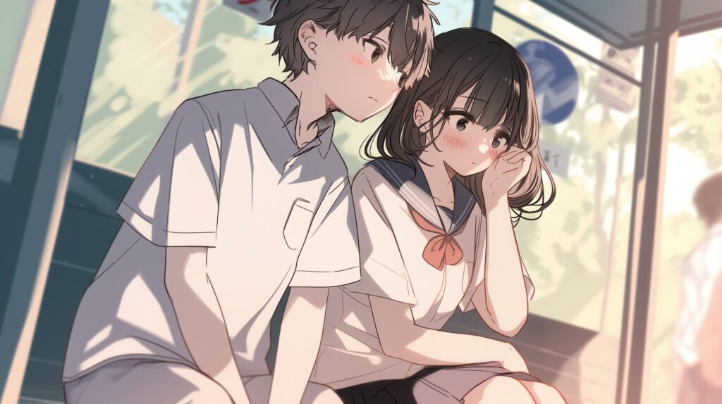男女イラスト・カップル０