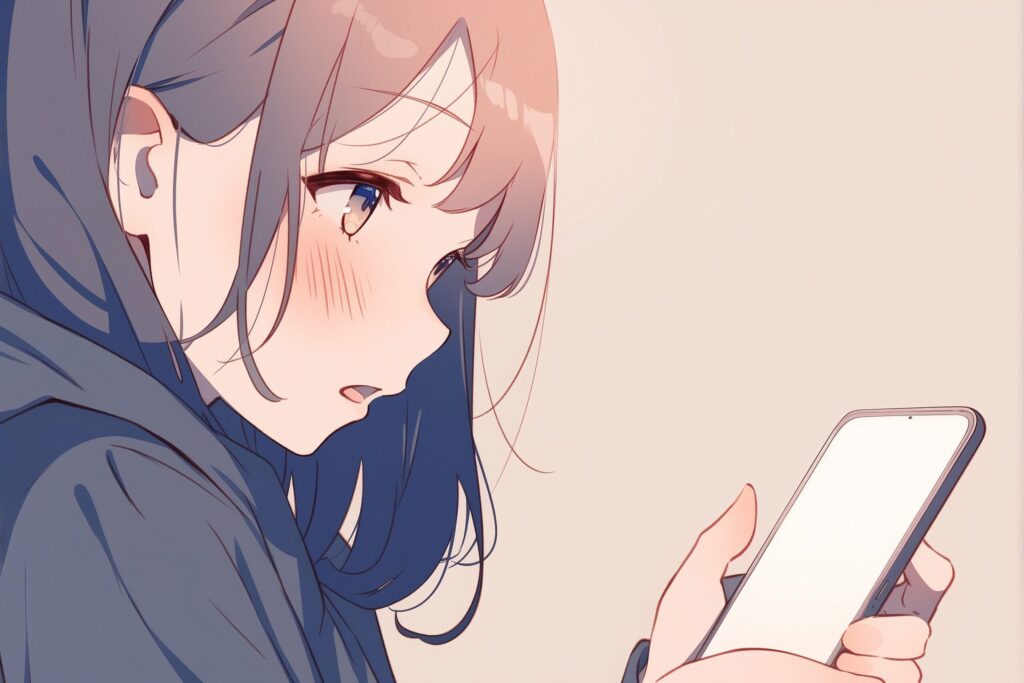 スマホ女子０