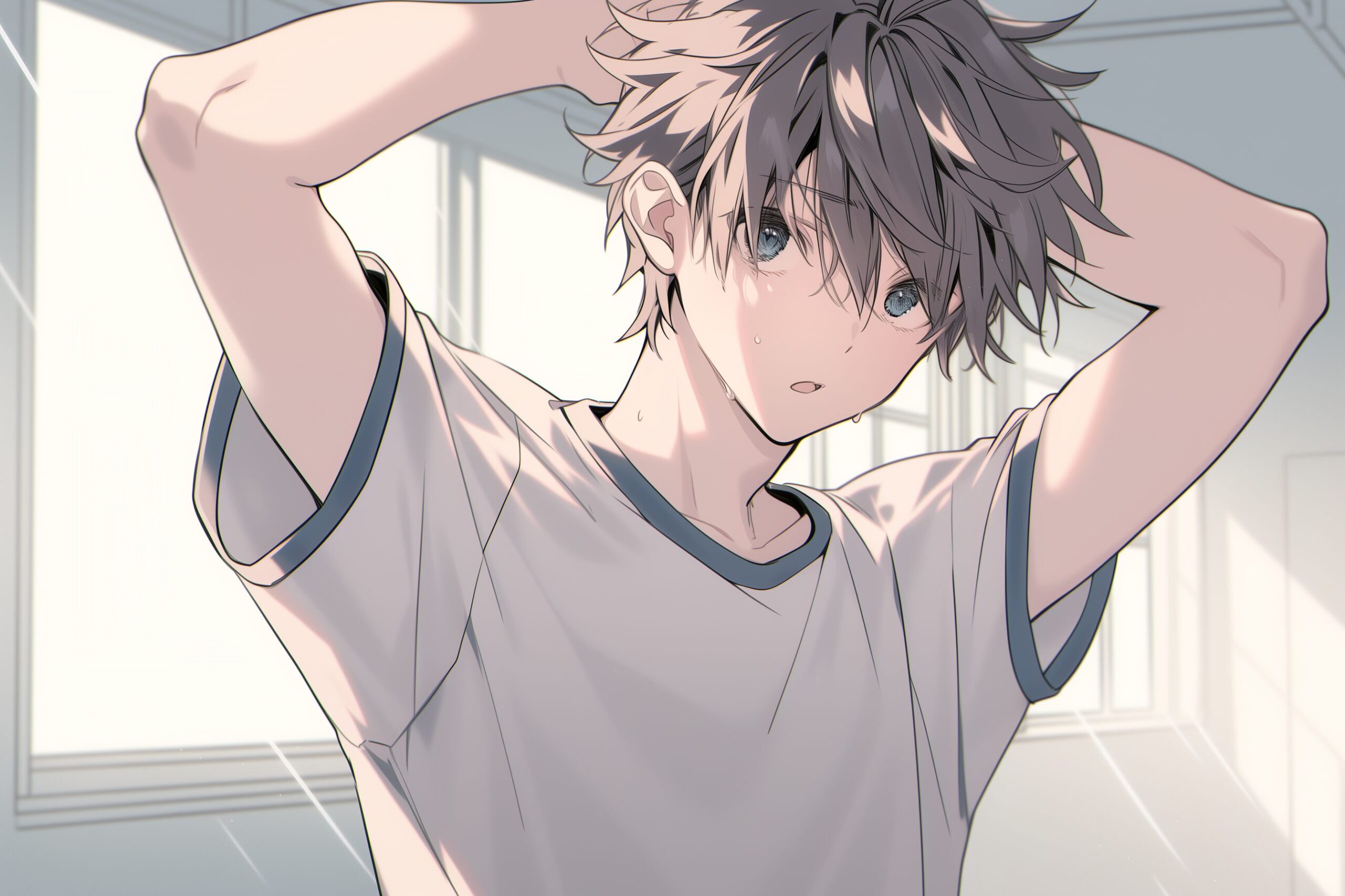 体操服男子0