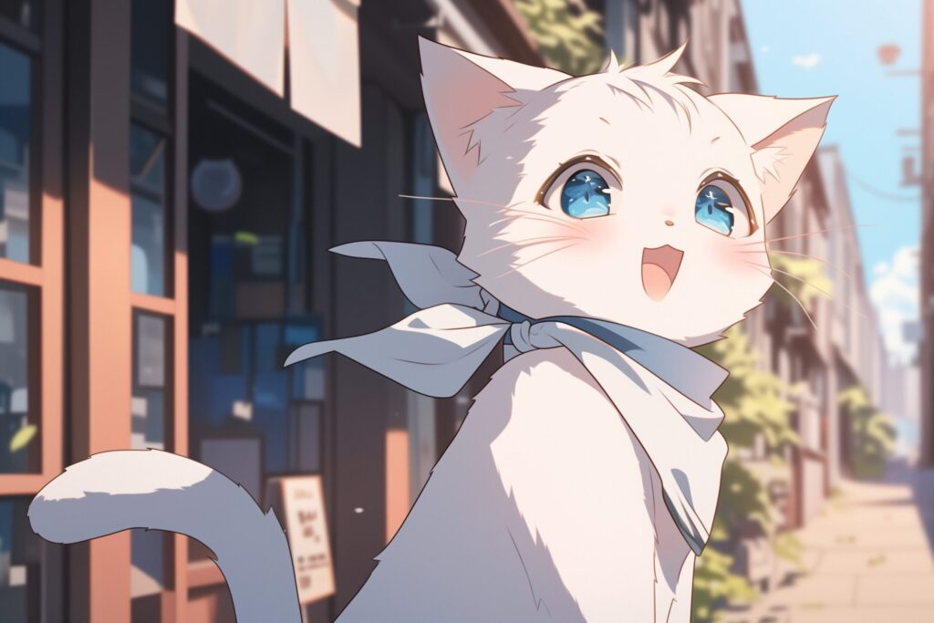 白猫０