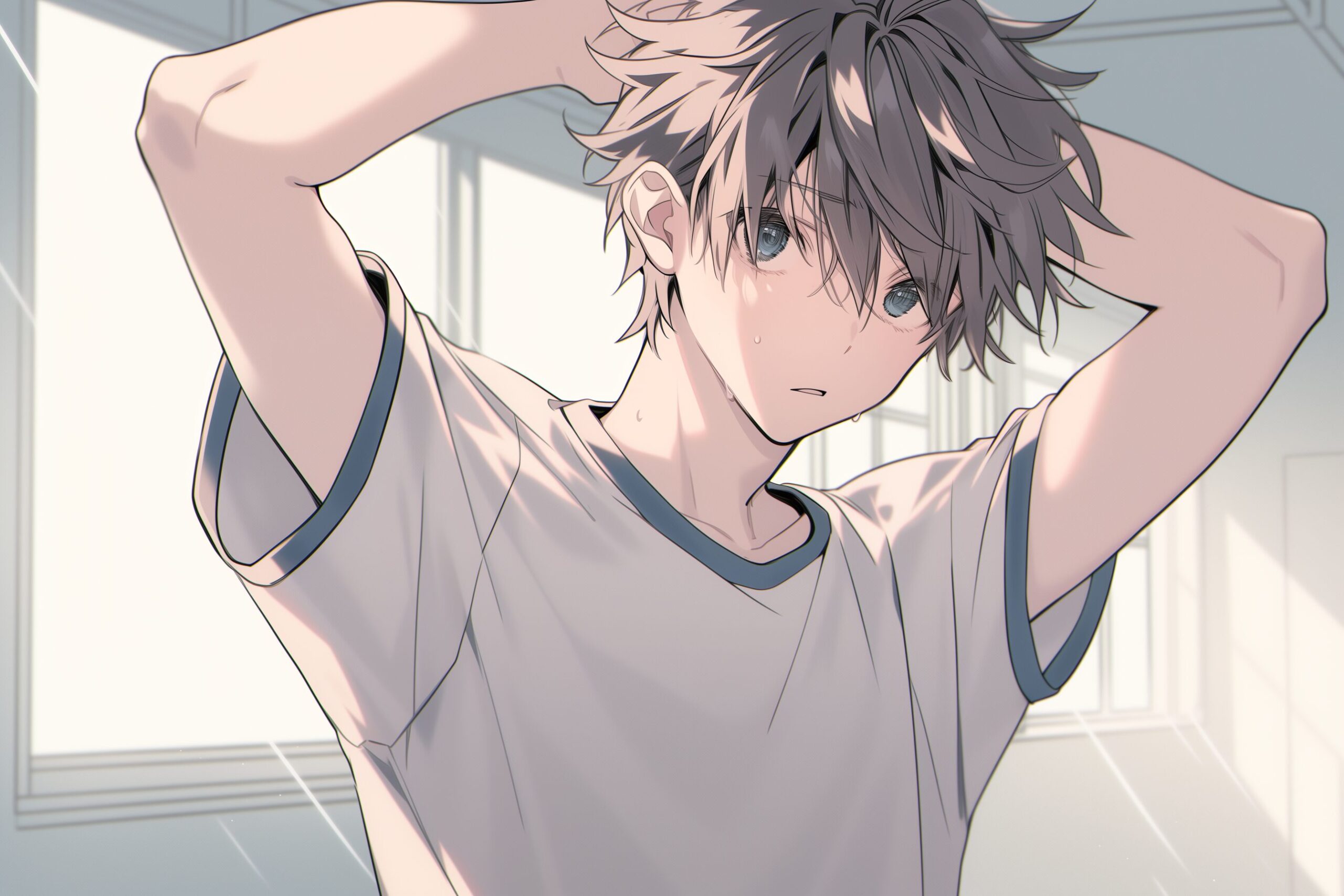 体操服男子0