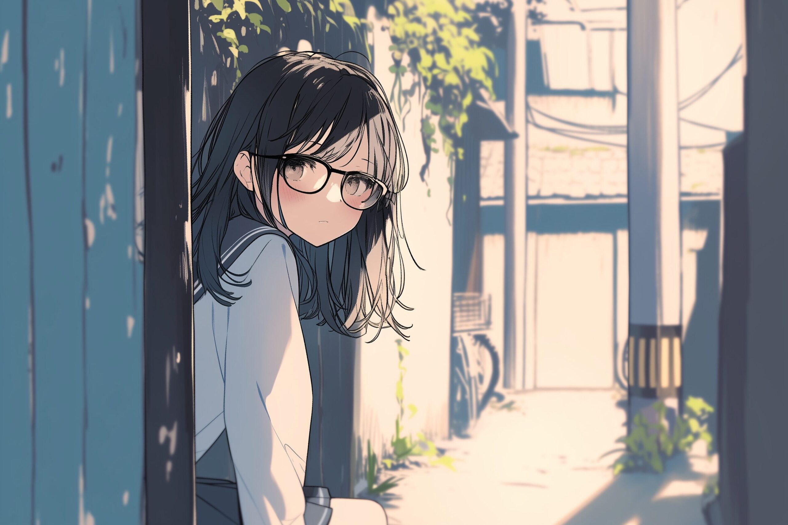眼鏡女子0