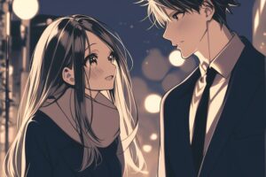 仕事終わりの男女０