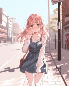 私服の櫻井凛（さくらい りん）０