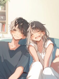 仲良しカップル０