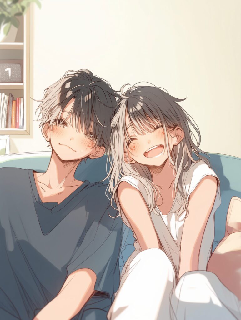仲良しカップル０