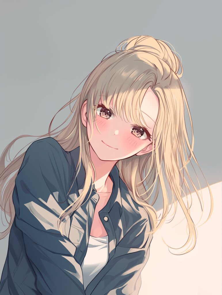 金髪女性１