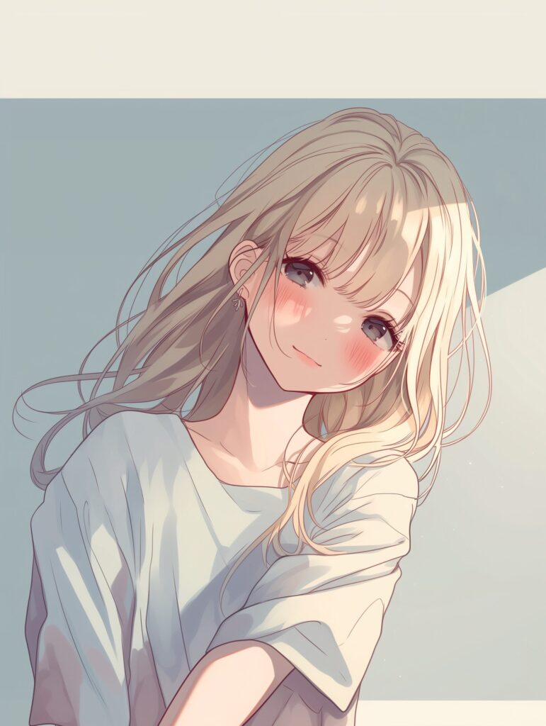金髪女性０