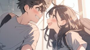 男女イラスト・カップル０