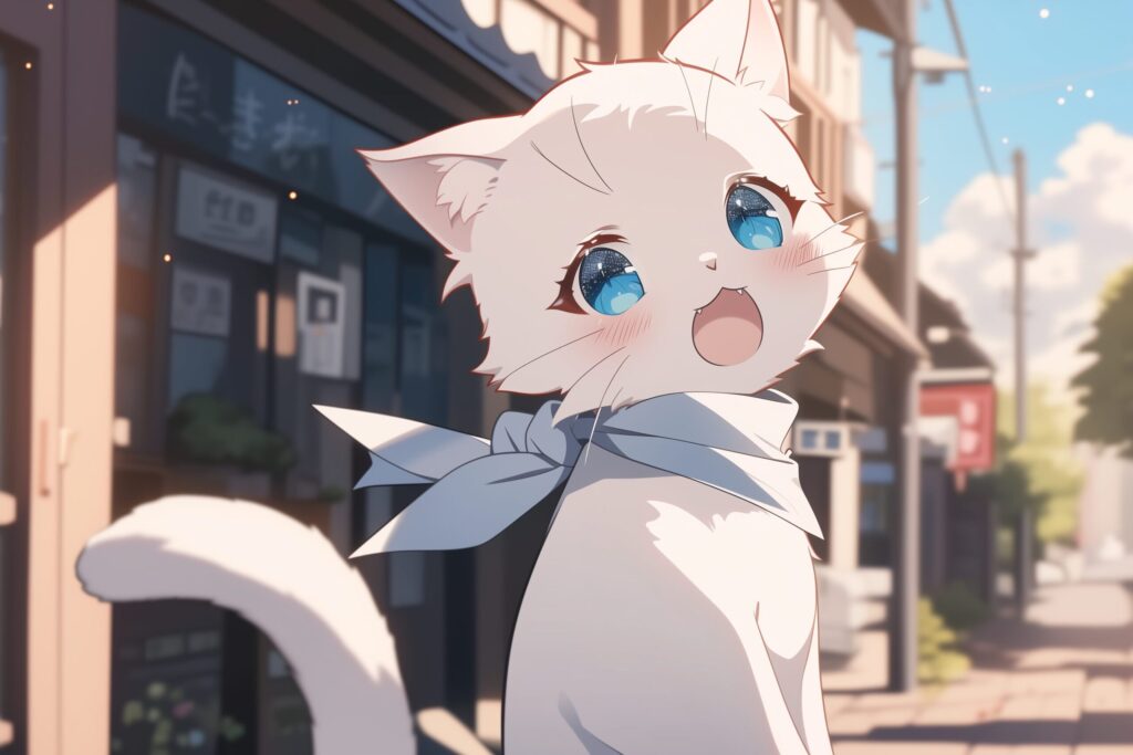白猫０