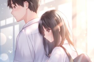 通学カップル１