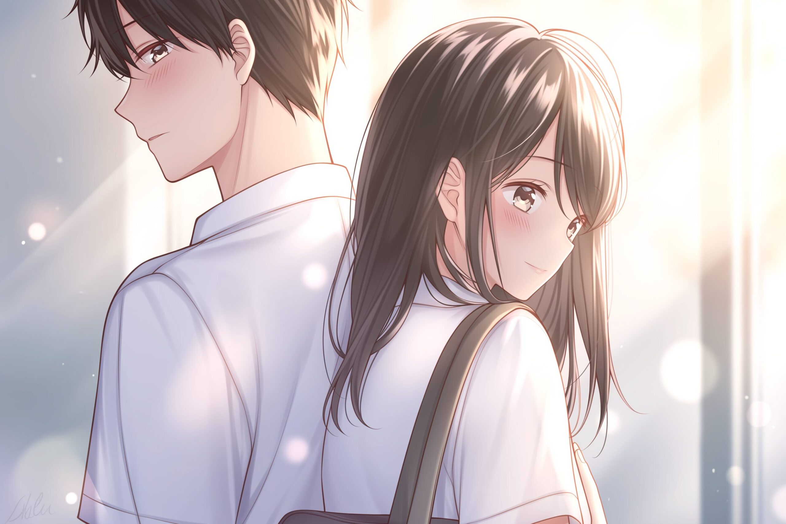 通学カップル0