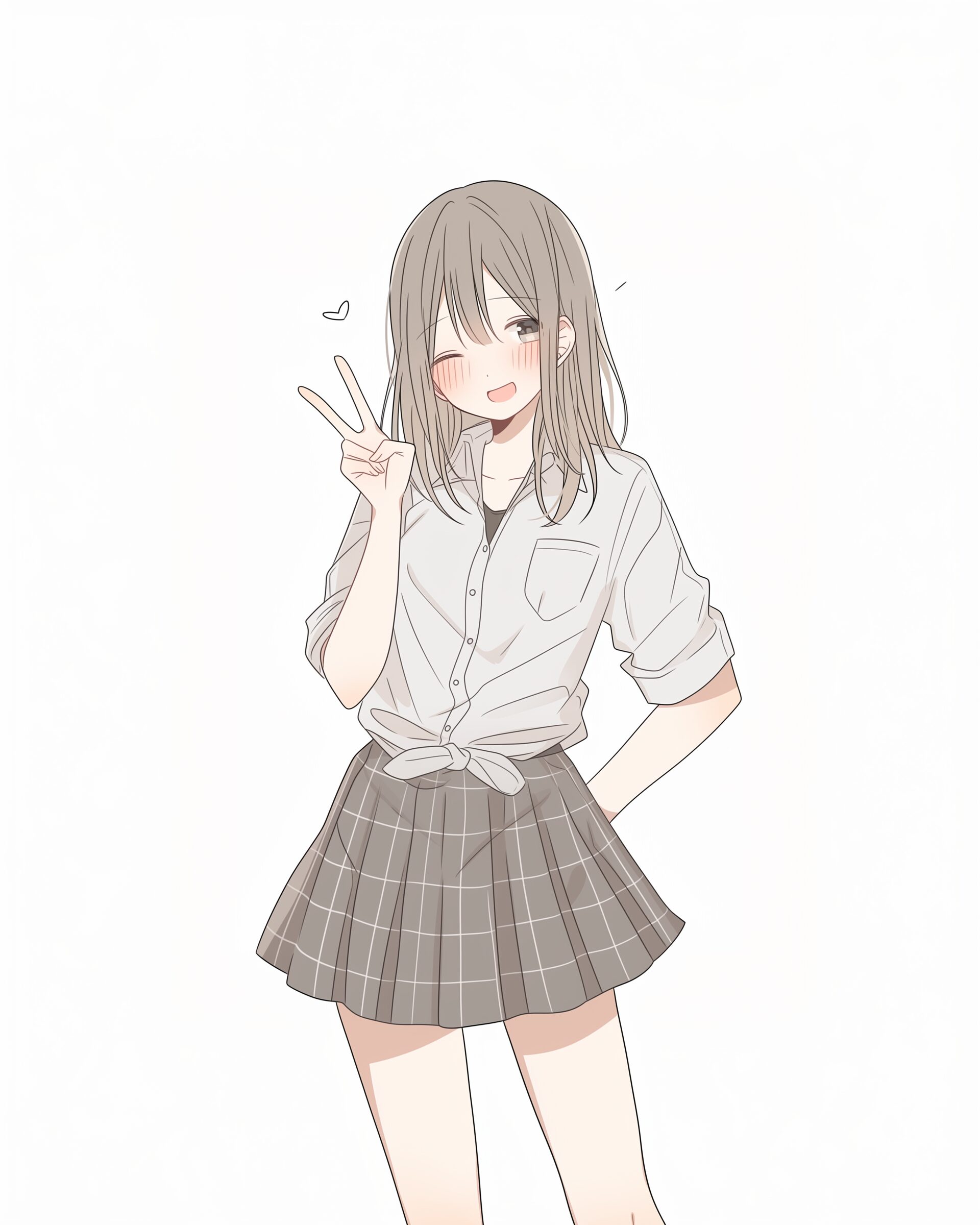 女子高生イラスト0