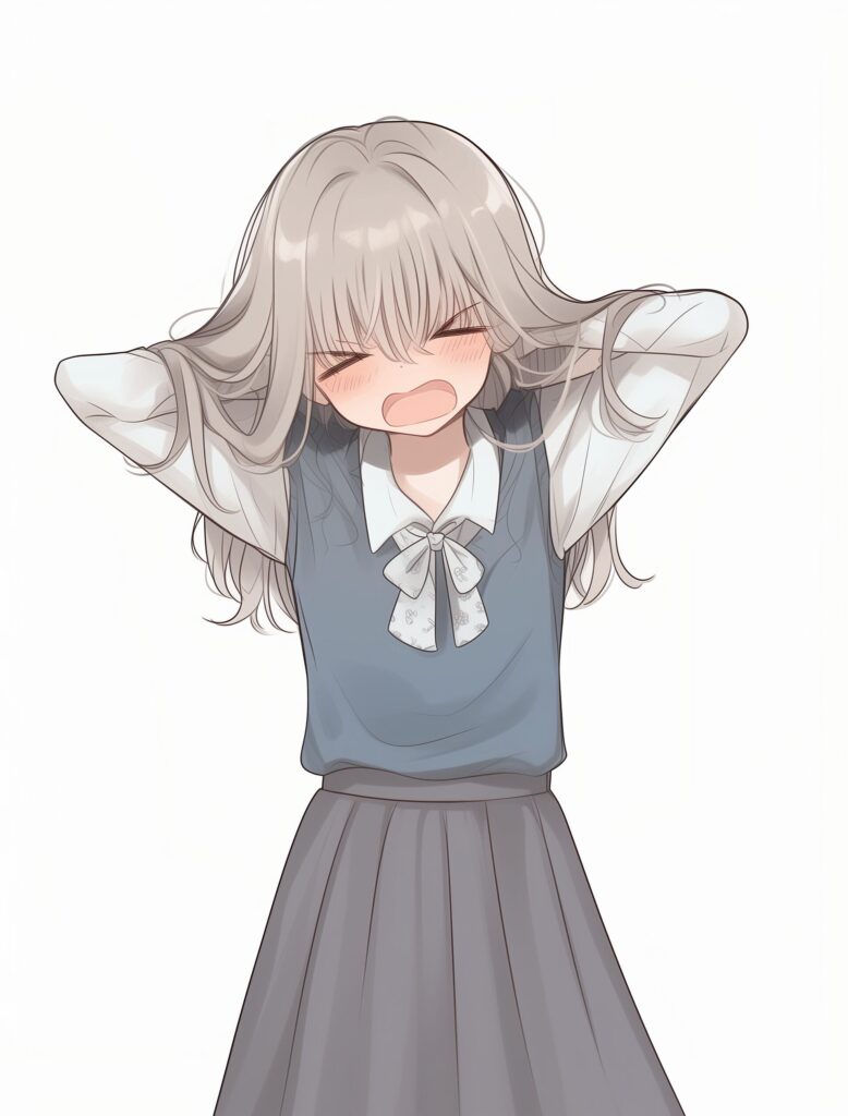 パーカー女子０