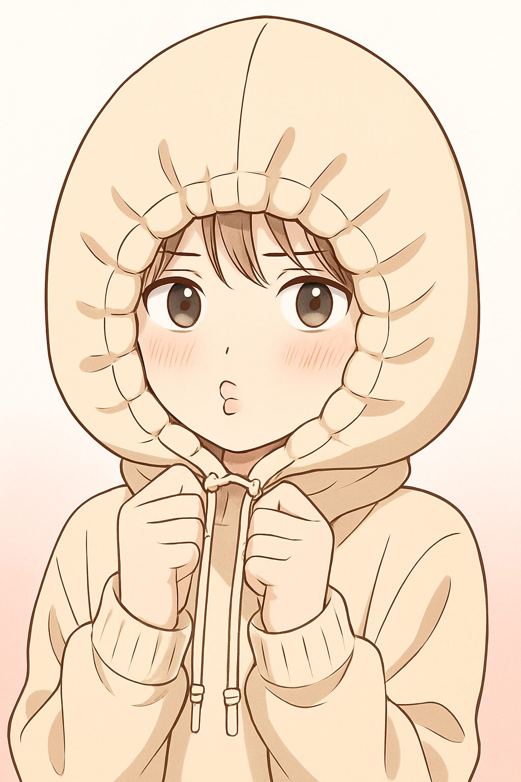 パーカー女子0