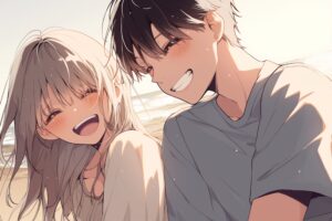 男女イラスト・カップル１