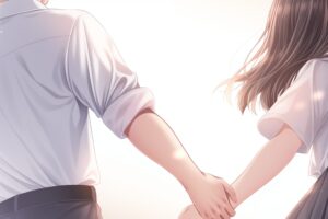 通学カップル０