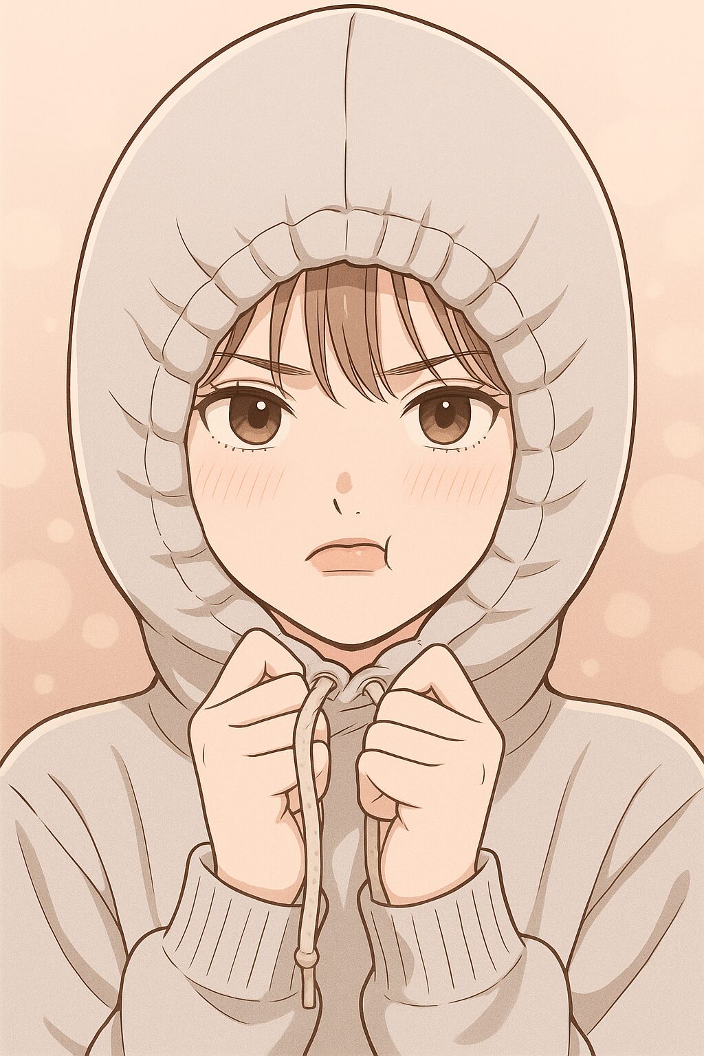 パーカー女子0