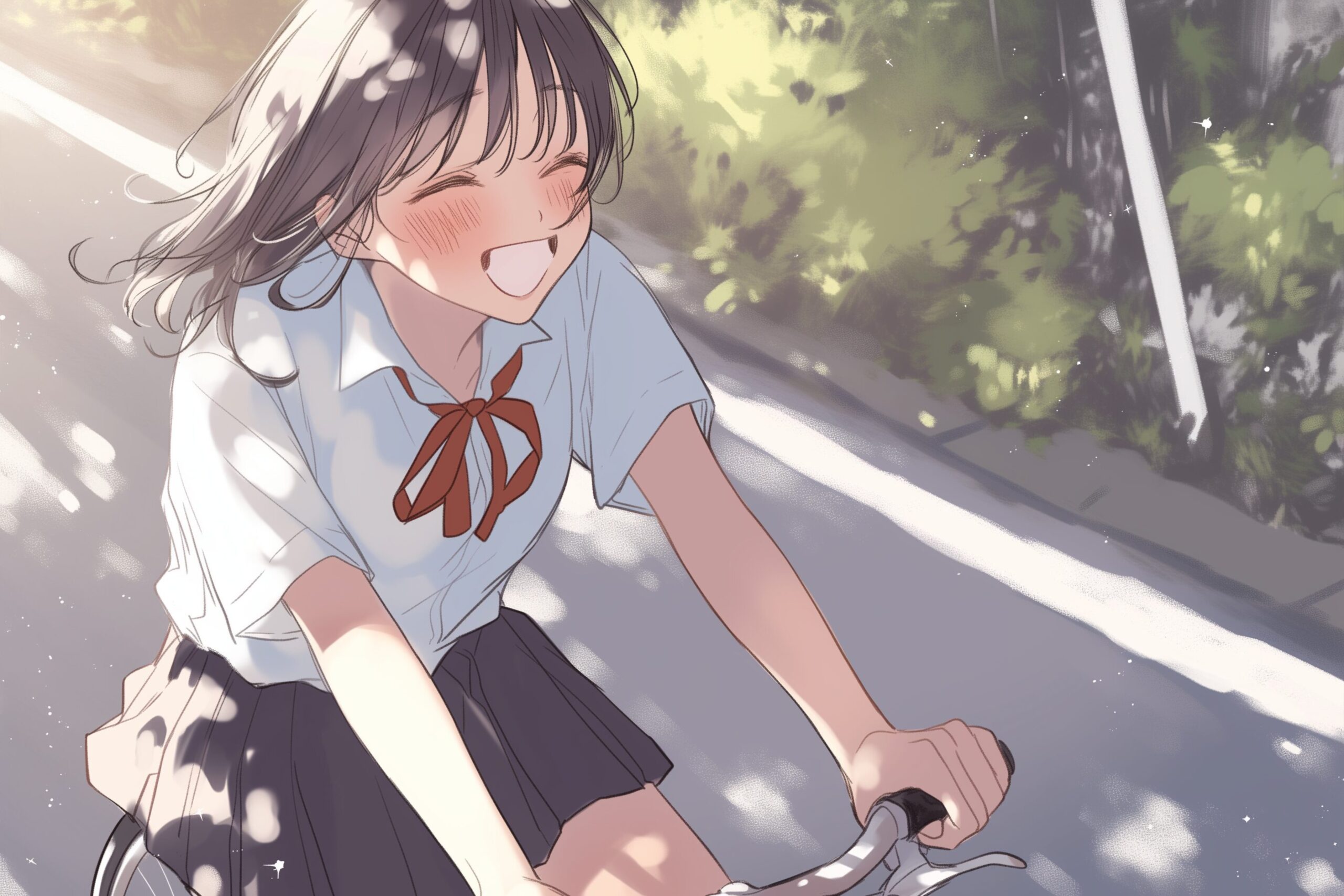 自転車女子0