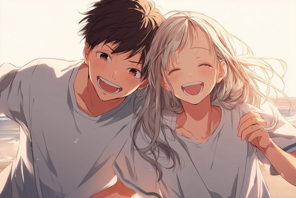 男女イラスト・カップル０