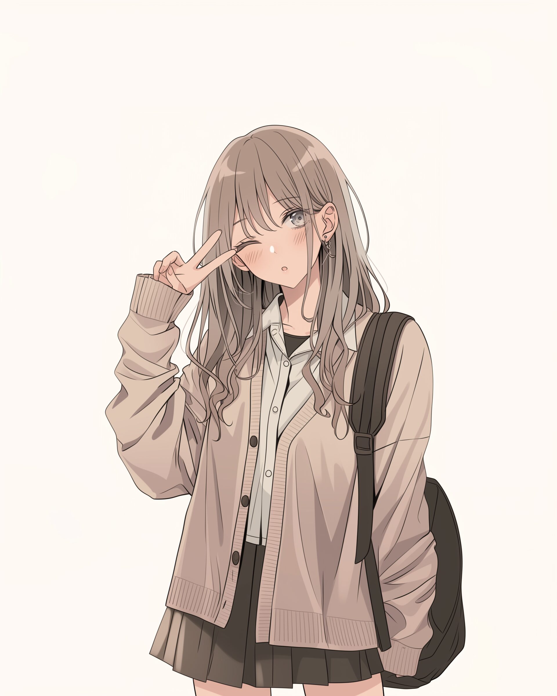 女子高生イラスト0