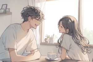 食事カップル０