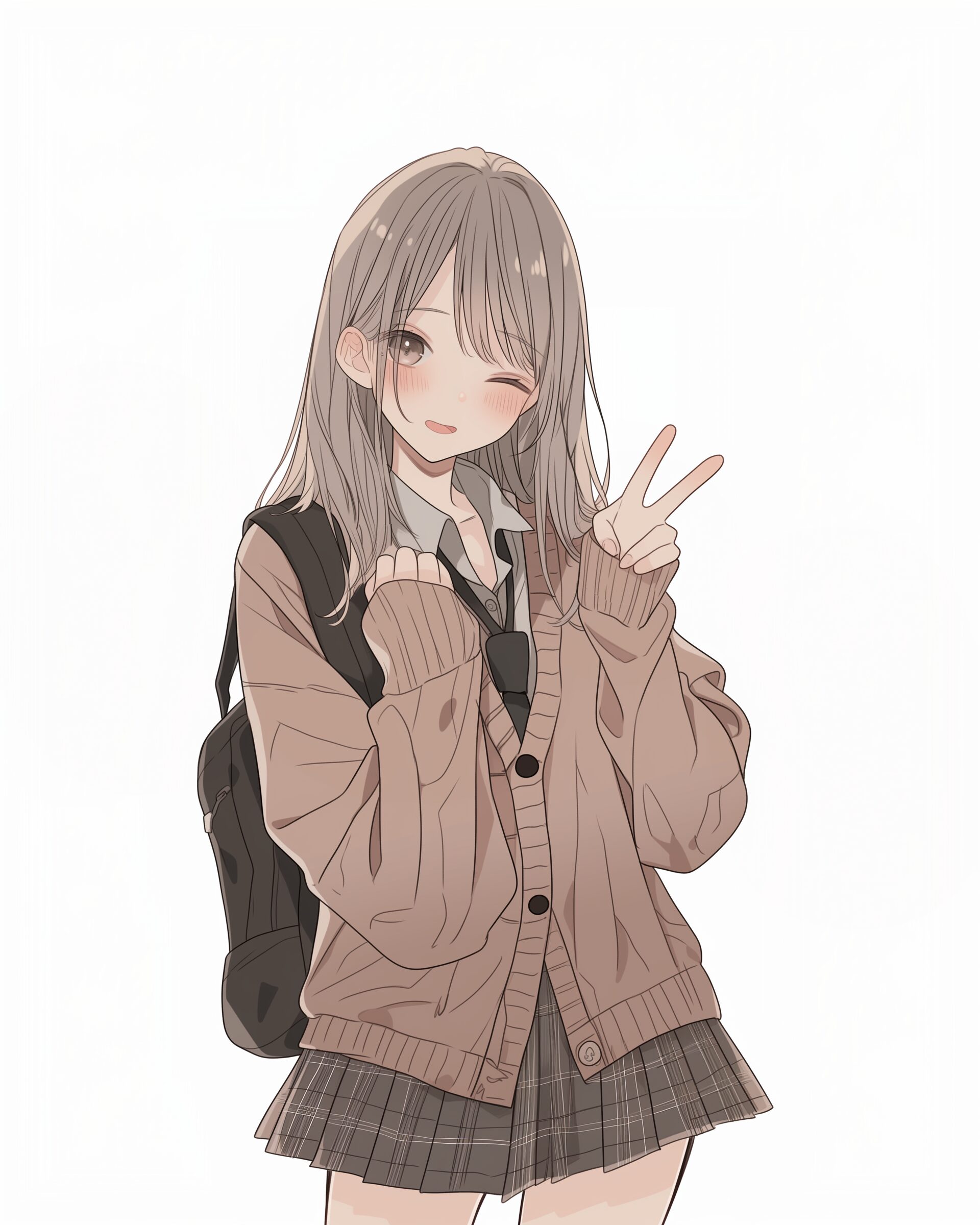女子高生イラスト0