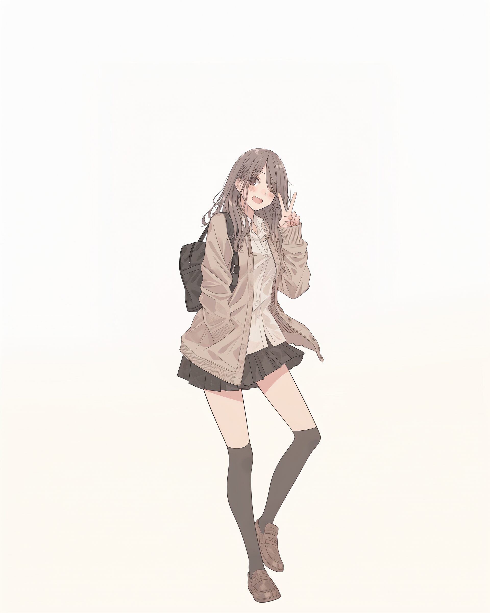 女子高生イラスト0