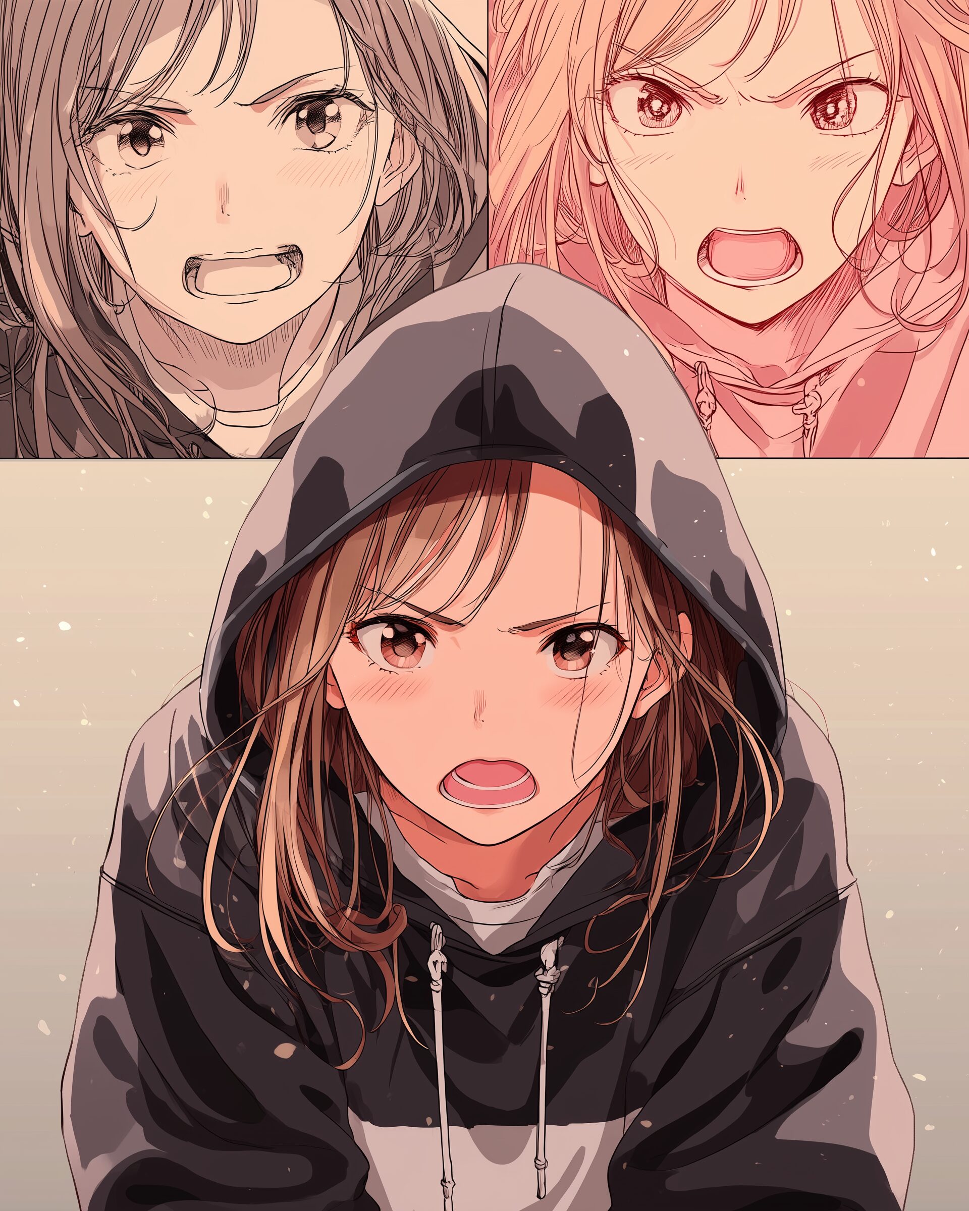 パーカー女子0