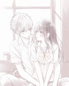 通学カップル０