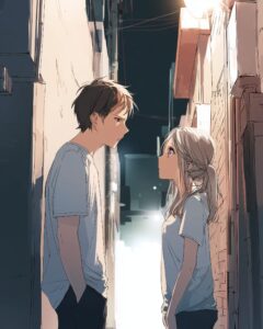 男女イラスト・カップル０